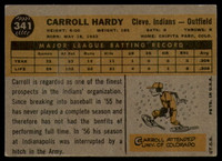 1960 Topps #341 Carroll Hardy EX++ 