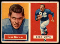 1957 Topps #44 Gene Gedman EX++ RC Rookie ID: 72375