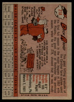 1958 Topps #218 Dick Rand VG RC Rookie