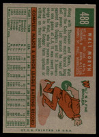 1959 Topps #488 Walt Moryn EX++ ID: 69819