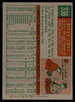 1959 Topps #336 Billy Loes Orioles EX++ ID: 68310