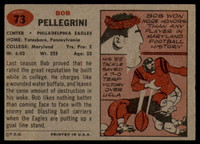 1957 Topps #73 Bob Pellegrini EX++ ID: 81377