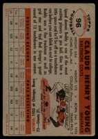 1956 Topps #96 Buddy Young VG ID: 72163