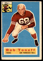 1956 Topps #98 Bob Toneff VG ID: 72165