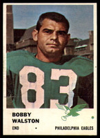 1961 Fleer #54 Bobby Walston EX++ ID: 74732