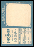 1961 Topps #52 Del Shofner NM+ ID: 75000