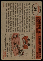 1956 Topps #24 Joe Campanella VG/EX