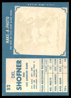 1961 Topps #52 Del Shofner NM ID: 74997