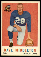 1959 Topps #113 Dave Middleton UER NM+  ID: 81692