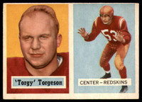 1957 Topps #12 Lavern Torgeson EX RC Rookie ID: 72237