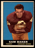 1961 Topps #74 Sam Baker EX/NM ID: 75066