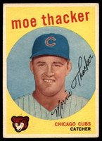 1959 Topps #474 Moe Thacker EX++ RC Rookie ID: 69705
