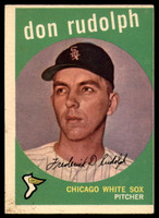 1959 Topps #179 Don Rudolph EX ID: 66894