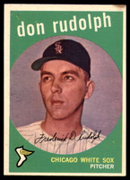 1959 Topps #179 Don Rudolph EX ID: 66897
