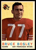 1959 Topps #166 Bruce Bosley NM RC Rookie ID: 81756