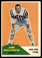 1960 Fleer #30 Jim Baldwin EX++ 