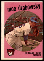 1959 Topps #407 Moe Drabowsky EX ID: 68998