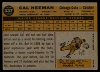 1960 Topps #337 Cal Neeman EX 
