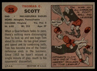 1957 Topps #25 Tom Scott EX ID: 81304