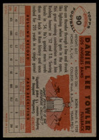 1956 Topps #90 Dan Towler VG  ID: 90548