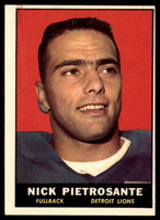 1961 Topps #31 Nick Pietrosante EX/NM RC Rookie ID: 74945