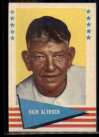 1961 Fleer #3 Nick Altrock EX/NM ID: 50900