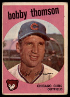 1959 Topps #429 Bobby Thomson VG ID: 69338