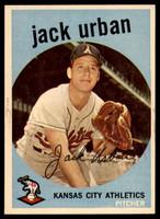 1959 Topps #18 Jack Urban VG ID: 65508