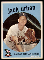 1959 Topps #18 Jack Urban VG ID: 65511