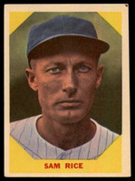 1960 Fleer #34 Sam Rice EX ID: 53247