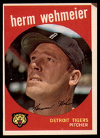 1959 Topps #421 Herm Wehmeier VG/EX ID: 69147