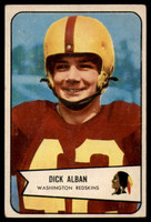 1954 Bowman #51 Dick Alban VG Very Good  ID: 96342