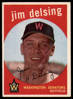 1959 Topps #386 Jim Delsing VG/EX