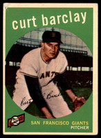 1959 Topps #307 Curt Barclay VG/EX ID: 68034