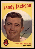 1959 Topps #394 Randy Jackson VG/EX
