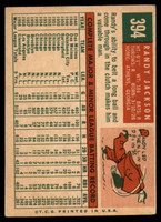 1959 Topps #394 Randy Jackson VG/EX