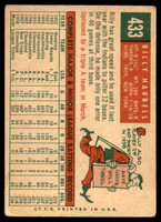 1959 Topps #433 Billy Harrell VG ID: 69378