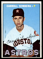 1967 Topps #136 Carroll Sembera EX/NM  ID: 98333