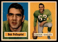 1957 Topps #73 Bob Pellegrini VG ID: 72497