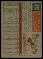 1959 Topps #473 Mike Fornieles VG ID: 69697