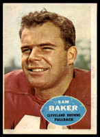 1960 Topps #24 Sam Baker EX++ ID: 74081