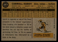 1960 Topps #341 Carroll Hardy VG/EX 