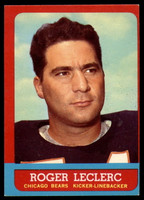 1963 Topps # 64 Roger LeClerc EX 