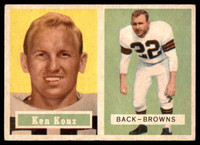 1957 Topps #52 Ken Konz VG ID: 72411