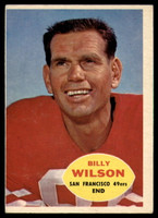 1960 Topps #117 Billy Wilson EX  ID: 81976