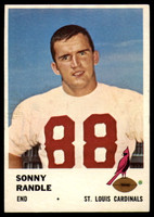 1961 Fleer #24 Sonny Randle VG RC Rookie
