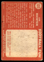 1958 Topps #105 Les Richter VG ID: 73845