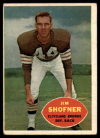 1960 Topps #29 Jim Shofner VG RC Rookie ID: 74103