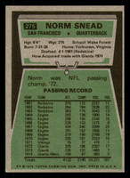 1975 Topps #275 Norm Snead Ex-Mint 