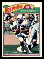 1977 Topps #515 Bob Griese Excellent+  ID: 301632